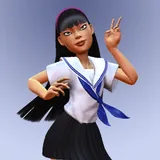 Sakura, Costume 1
